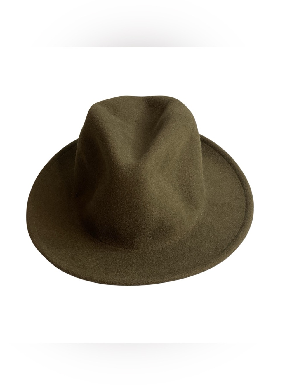 Yellow 108 Salvaged Wool Hat - Olive Tone Size M